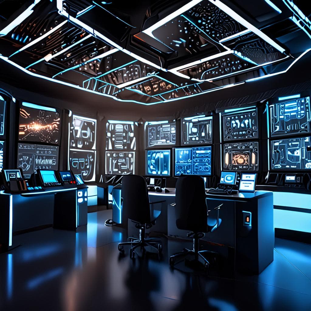 Illustration of autonomous AI agents collaborating with human engineers to write, test, and deploy self‑healing software in a high‑tech development lab